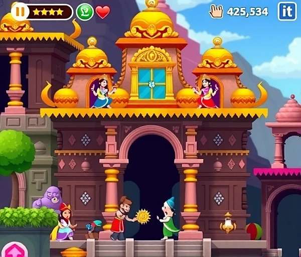 Meenakshi Temple level in Ancient Temple Dash