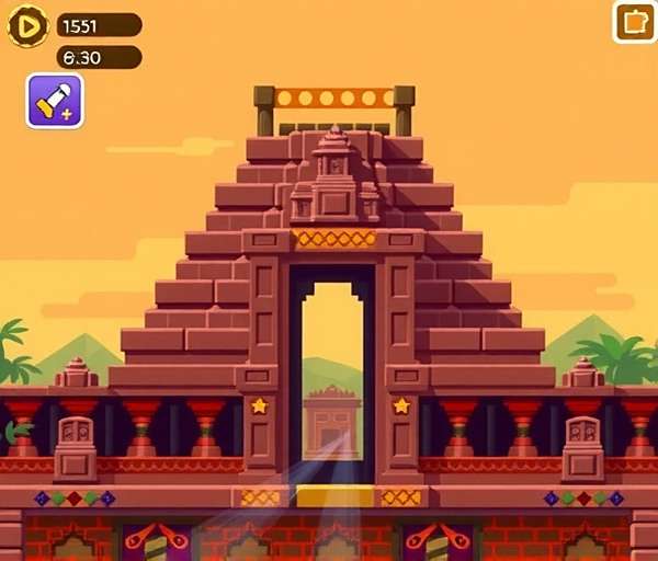 Brihadeeswarar Temple level in Ancient Temple Dash