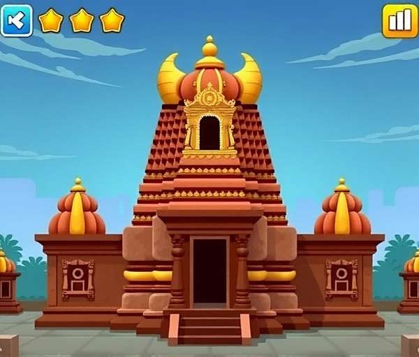 Jagannath Temple level in Ancient Temple Dash